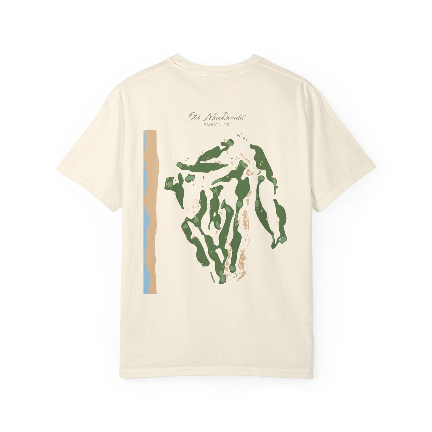 Old Macdonald – Bandon Dunes Golf Map Shirt