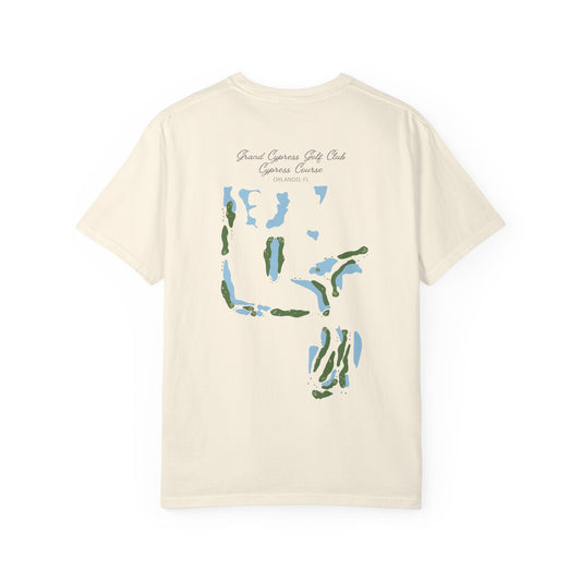 Grand Cypress Golf Club | Cypress Course Map Shirt – Orlando, Florida