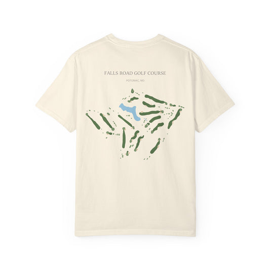 Falls Road Golf Course Map Tee — Potomac, Maryland