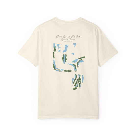 Grand Cypress Golf Club | Cypress Course Map Shirt – Orlando, Florida