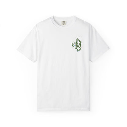 Augusta National Course Map – Premium Comfort Colors® Golf Tee