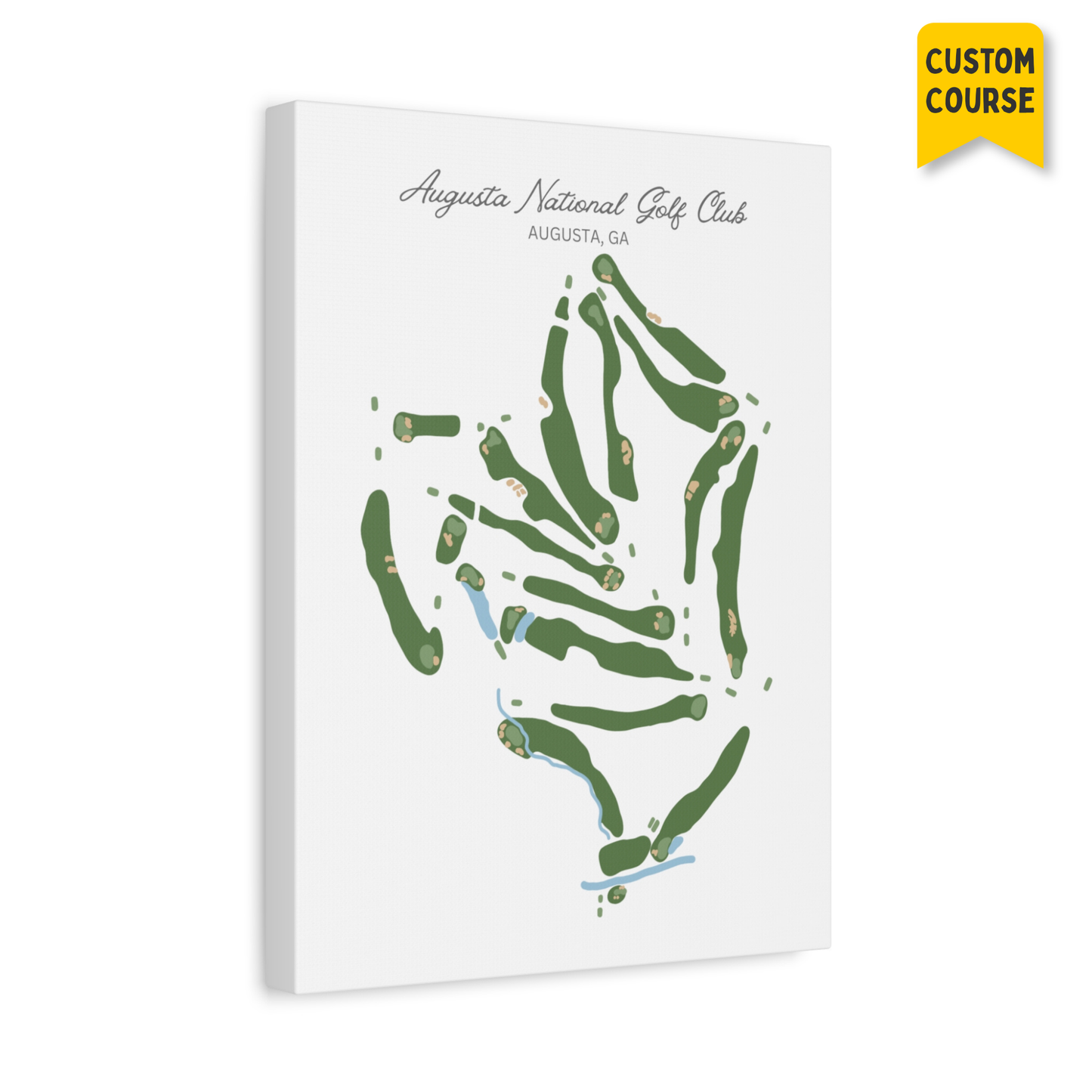 Custom Golf Course Print – Premium Golf Wall Art