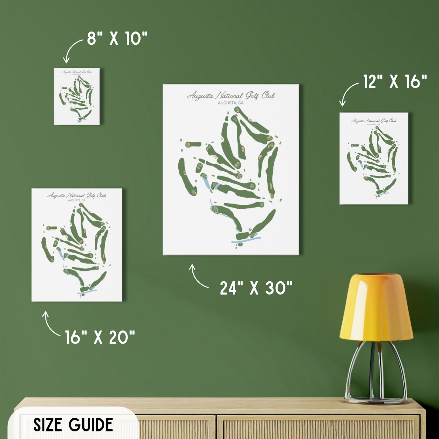 Pinehurst No. 2 Golf Course Canvas Print – Premium Wall Art for Golf Enthusiasts